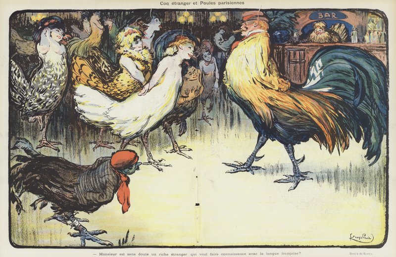 Illustrasjon for Le Rire av J.J. Verreyt