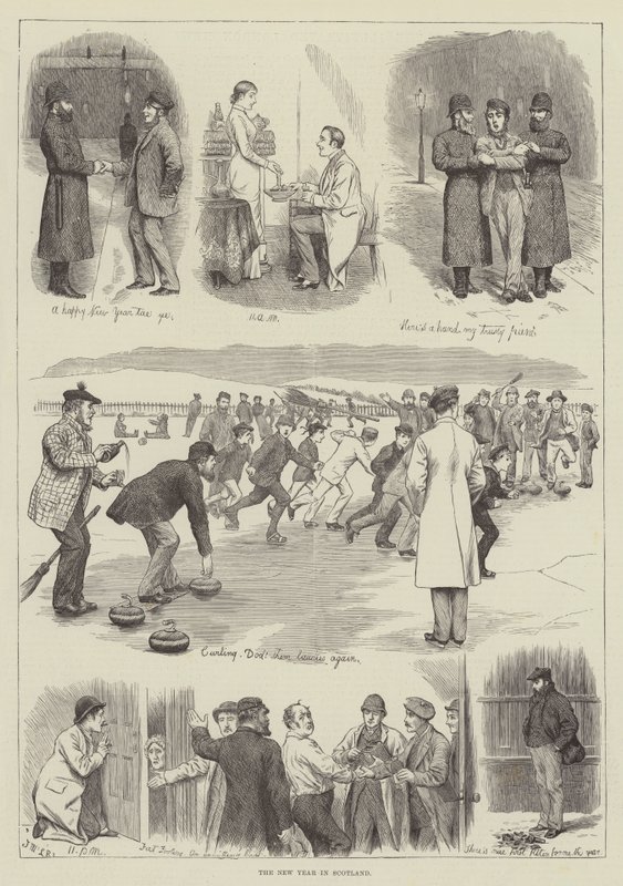 Nyttår i Skottland av J.M.L. Ralston