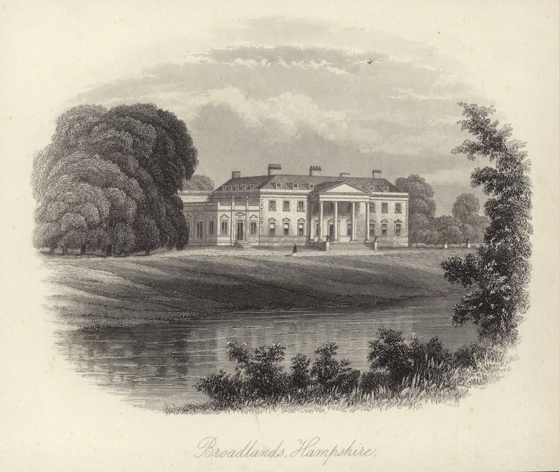 Broadlands Hampshire av J.P. Neale