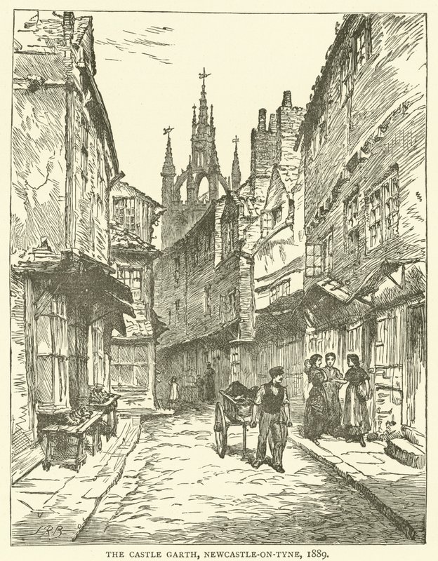 The Castle Garth, Newcastle-on-Tyne av J.R. Brown