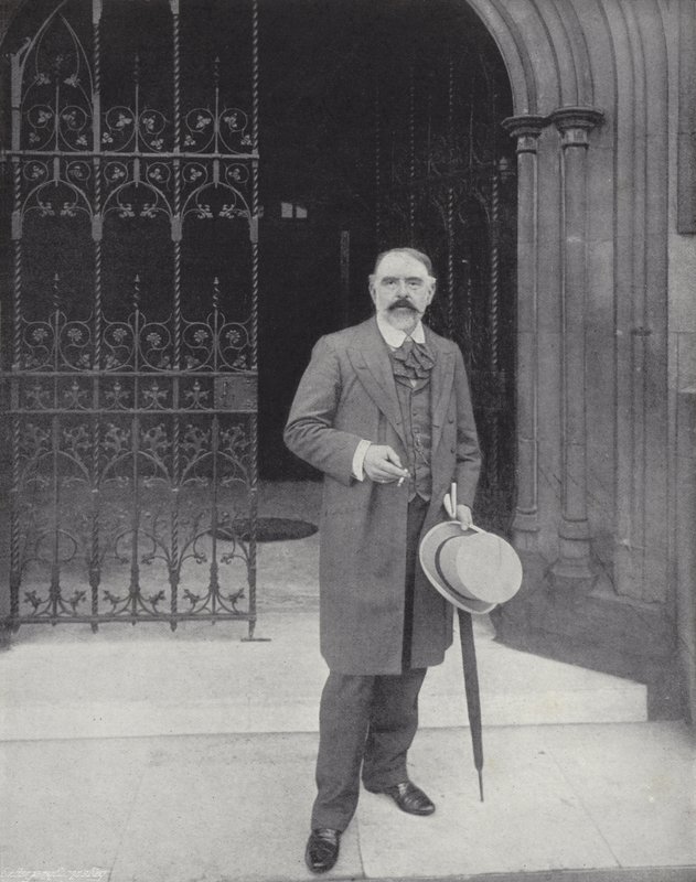 Mr. F. Carruthers Gould av J. Benjamin Stone