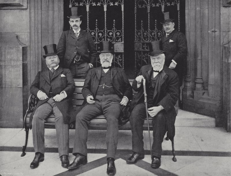 Representant for handel (s/hvitt bilde) av J. Benjamin Stone