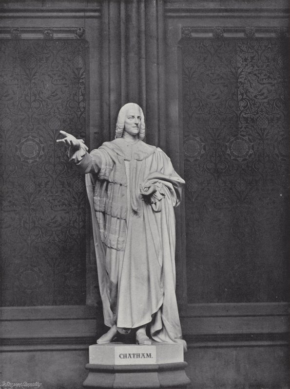 Statue av Chatham av J. Benjamin Stone