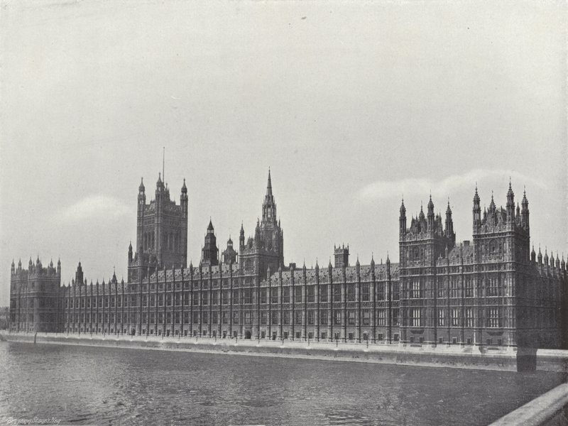 Palace of Westminster av J. Benjamin Stone