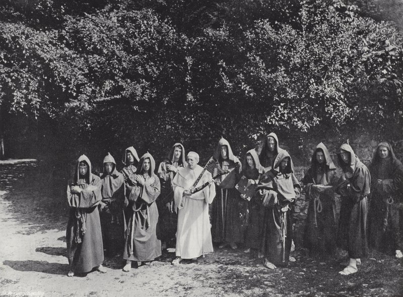 The Sherborne Pageant, The Coming of Ealdhelm av J. Benjamin Stone