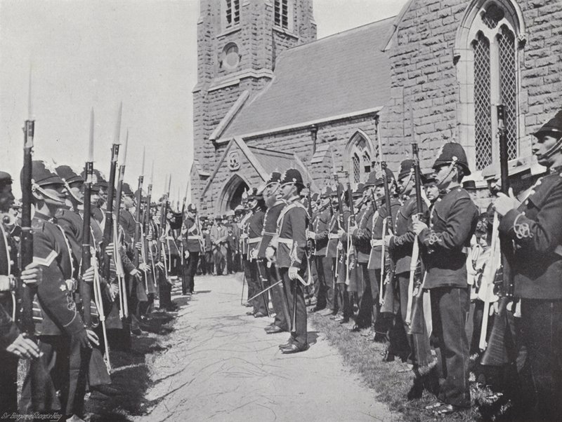 Tynwald Day, hilser guvernøren av J. Benjamin Stone