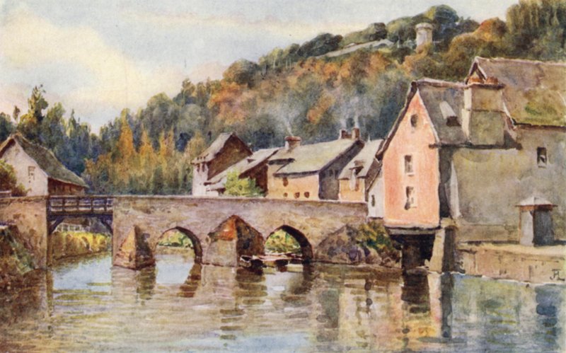 Le Port, Dinan (fargemedlemmer) av J. Hardwicke Lewis
