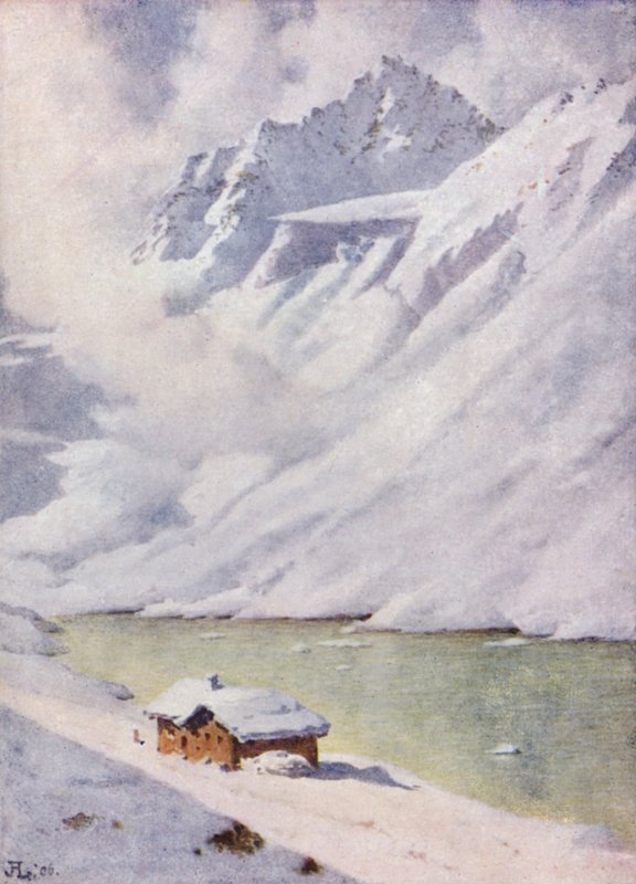 Hjemmet til skredet av J. Hardwicke Lewis