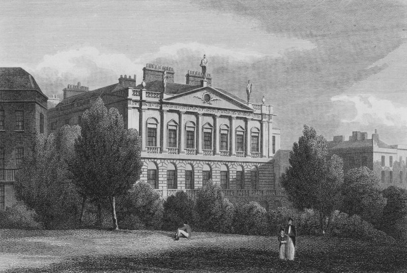 Earl Spencer's House, Green Park (gravering) av John Preston Neale