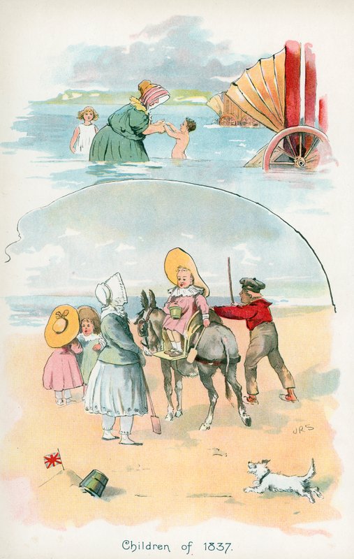 Seaside i 1837 av J. R. Sinclair
