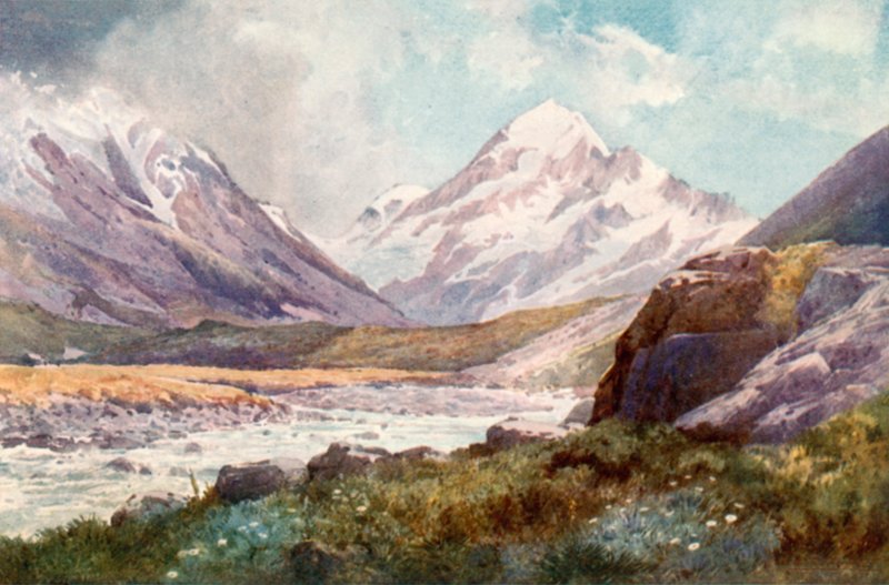 Mount Cook, New Zealand av J. Williamson