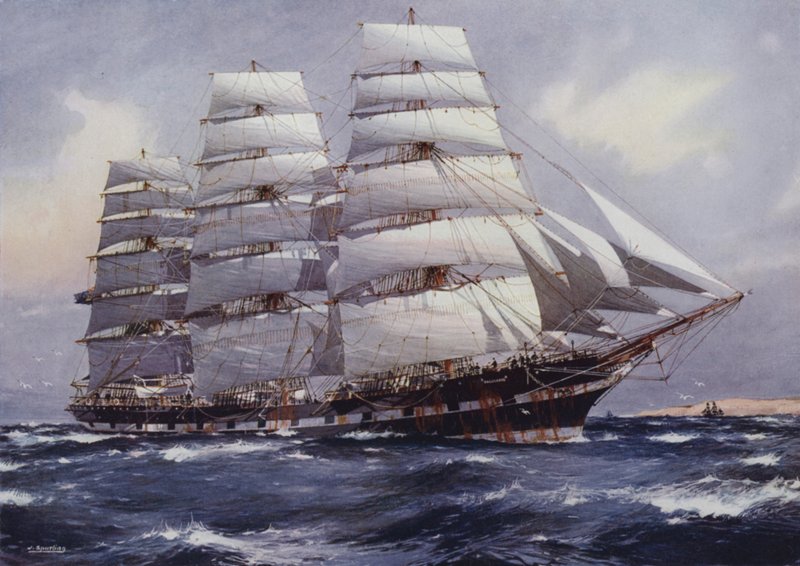 Passasjerseilskip MacQuarie av Jack after Spurling
