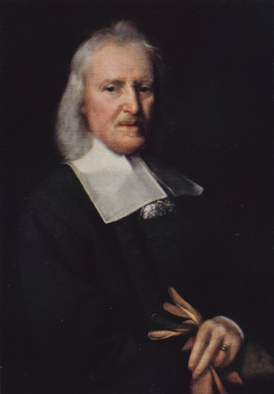 Portrett av Isaak Walton (farge litho) av Jacob (after) Huysmans