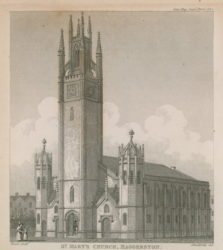 New Church, Haggerston av Jacob Schnebbelie