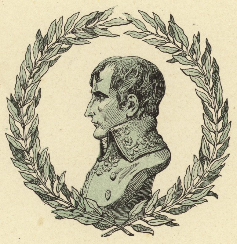 Byste av Napoleon Bonaparte av Jacques Marie Gaston Onfray de Breville (Job)