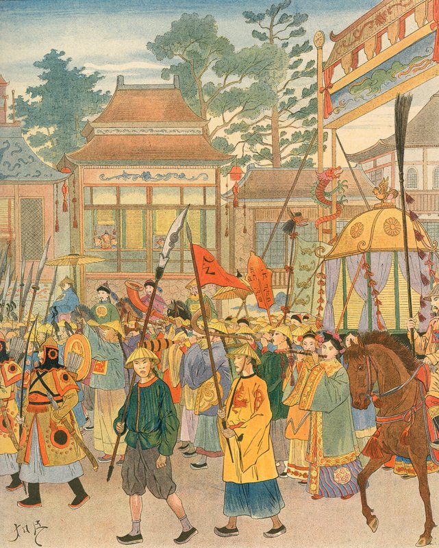 Kina - Nasjonal sang av Jacques Marie Gaston Onfray de Breville (Job)