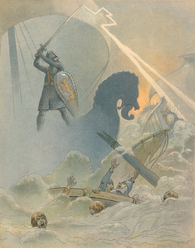 Danmark - Nasjonalsang av Jacques Marie Gaston Onfray de Breville (Job)