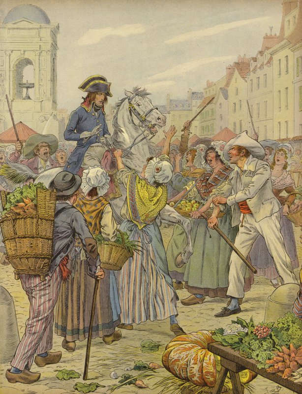 Napoleon Bonaparte som sjef for de væpnede styrker av Jacques Marie Gaston Onfray de Breville (Job)
