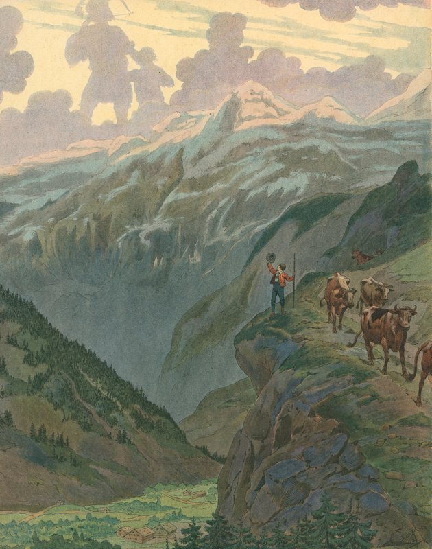 Sveits - Nasjonalsang av Jacques Marie Gaston Onfray de Breville (Job)