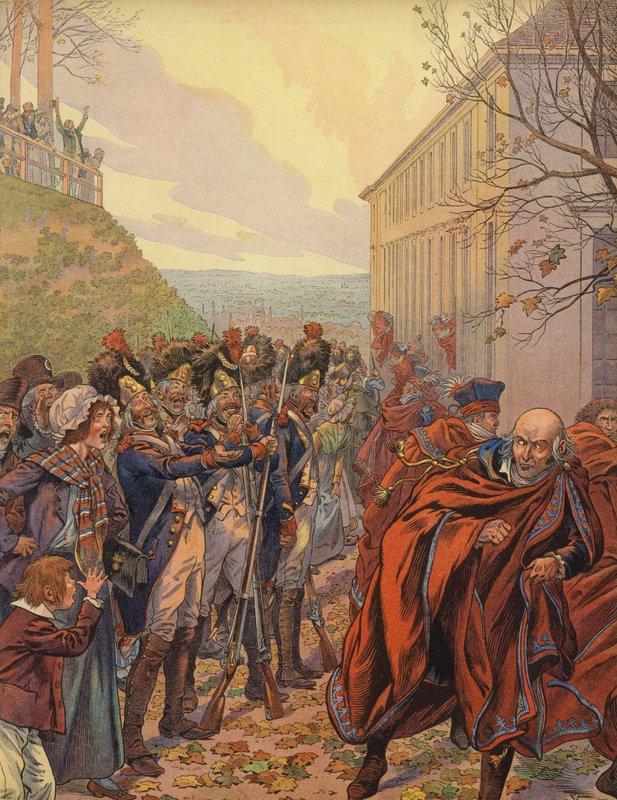 Saint-Cloud-oransjeriet av Jacques Marie Gaston Onfray de Breville (Job)