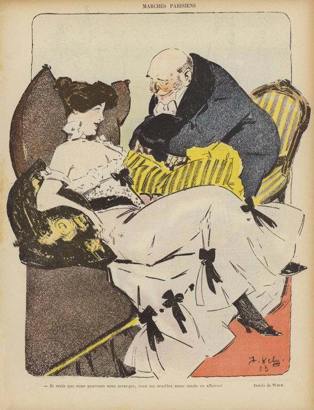 Illustrasjon for Le Rire av Jacques Wely