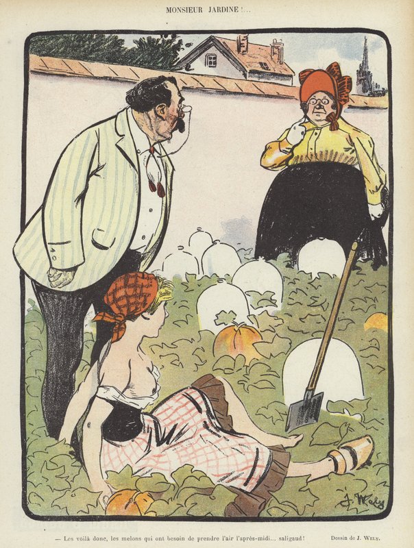 Illustrasjon for Le Rire av Jacques Wely