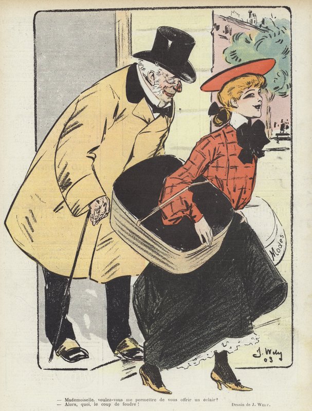 Illustrasjon for Le Rire av Jacques Wely