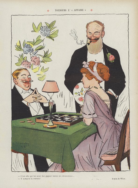 Illustrasjon for Le Rire av Jacques Wely