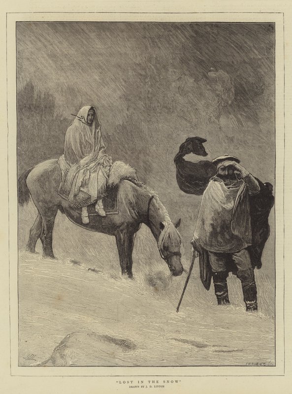 Lost in the Snow av James Dromgole Linton