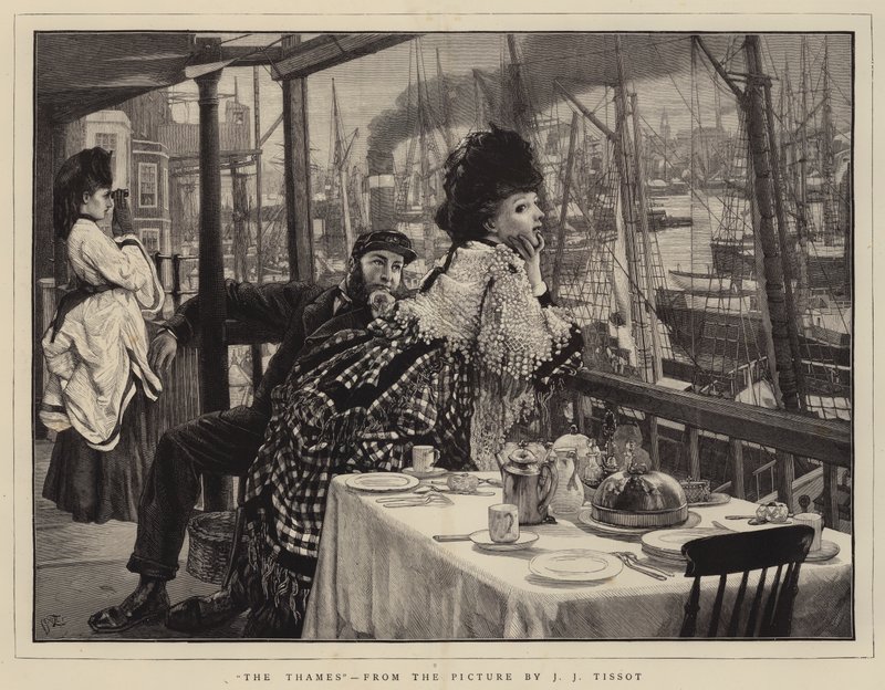 Themsen av James Jacques Joseph Tissot