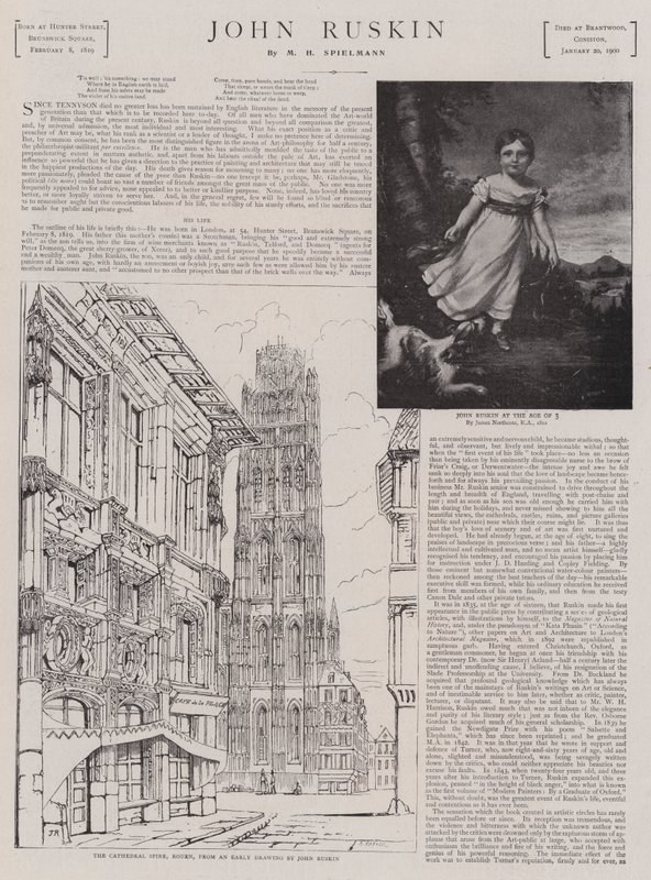 John Ruskin av James Northcote