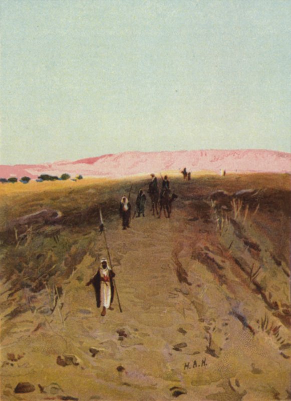 En østlig motorvei (farge litho) av James (after) Clark