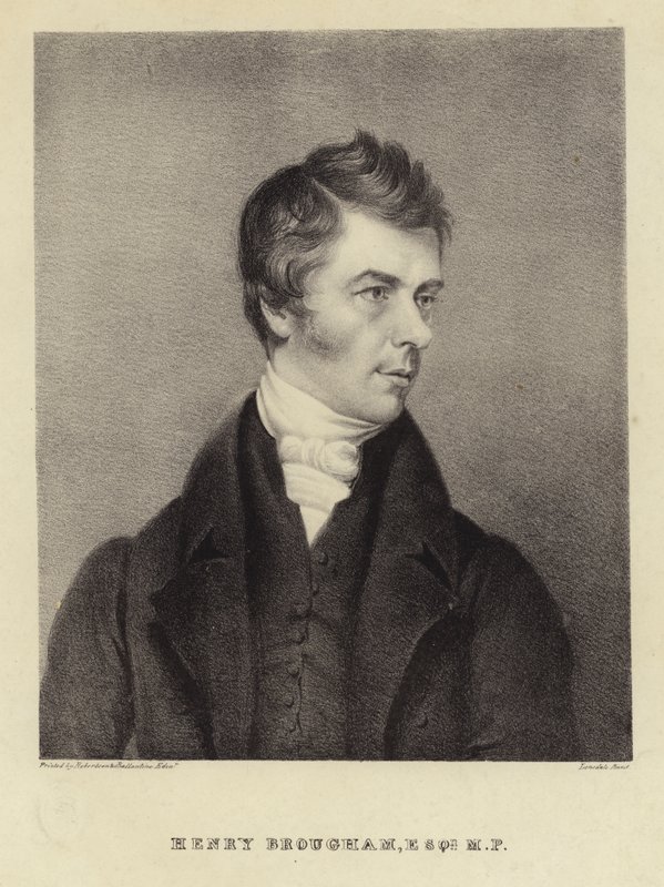 Henry Brougham av James (after) Lonsdale