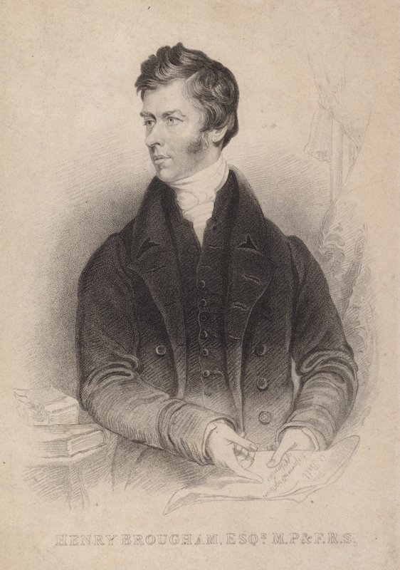 Henry Brougham av James (after) Lonsdale