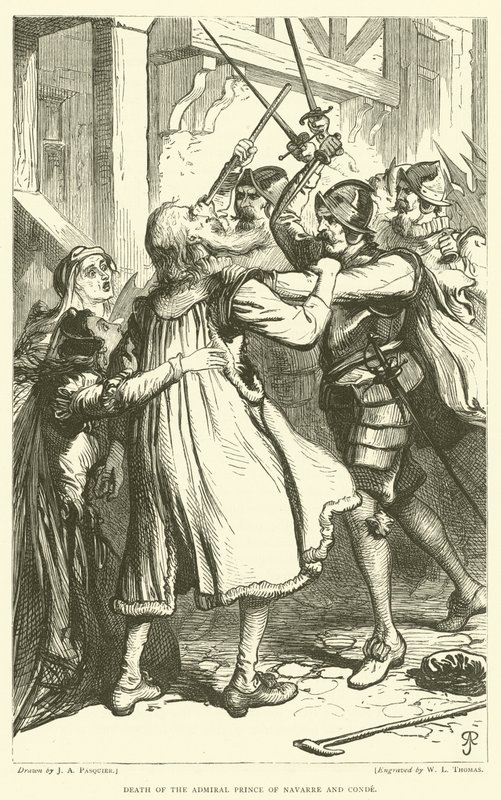 Admiralprinsen av Navarre og Conde døde av James Abbott Pasquier