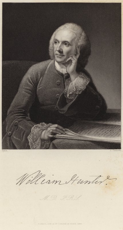 Portrett av William Hunter av James Baker Pyne