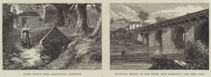 Skisser av Hamilton av James Burrell Smith