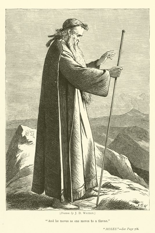 Moses av James Dawson Watson