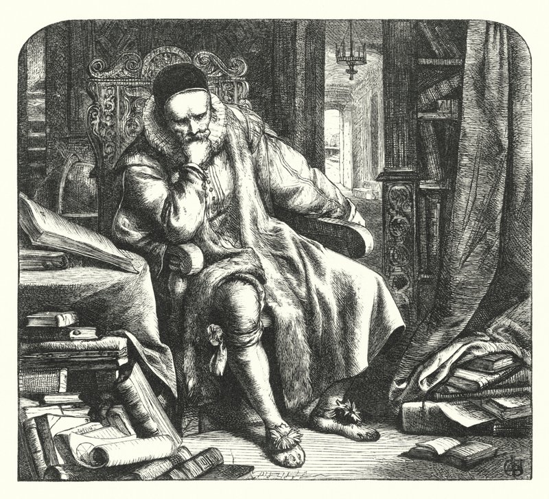Forfengelighet av læring av James Dawson Watson