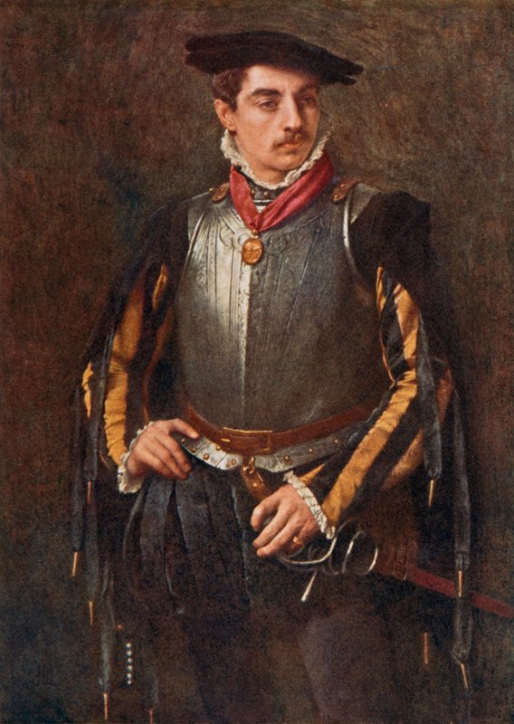 Henry Stuart, Lord Darnley (1541-1567), andre ektemann til Mary Queen of Scots av James Dromgole Linton