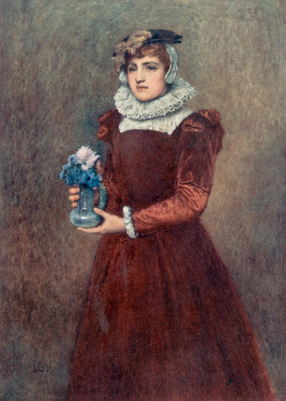 Mary Seton, følgesvenn og venn av Mary Stuart av James Dromgole Linton