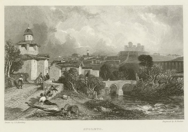 Spoleto av James Duffield Harding
