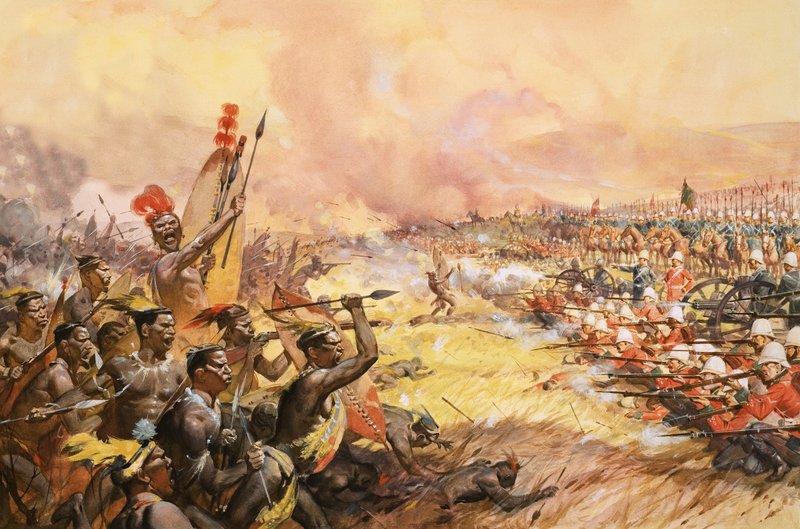 Massakren ved Ulundi av James Edwin McConnell
