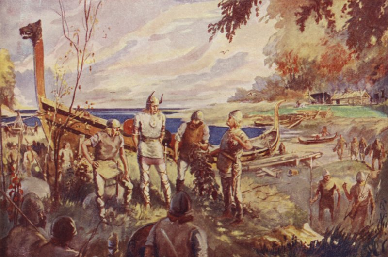 Vikingene oppdager Amerika av James Fergus Kyle