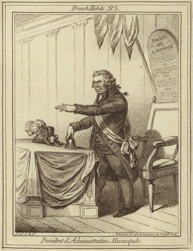 Karikatur av John Horne Tooke av James Gillray