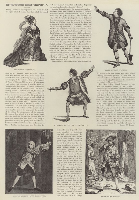 Hvordan de gamle skuespillerne kledde Shakespeare av James Godwin
