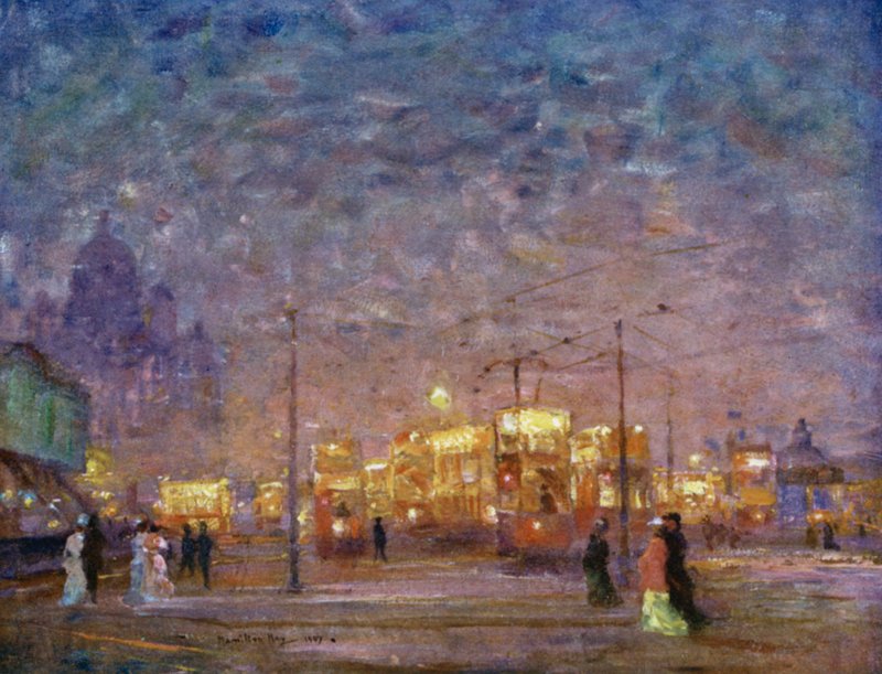 Elbilterminal, Pier Head av James Hamilton Hay