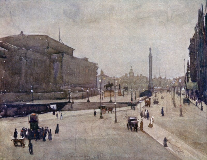 Lime Street, med Wellington-monumentet av James Hamilton Hay