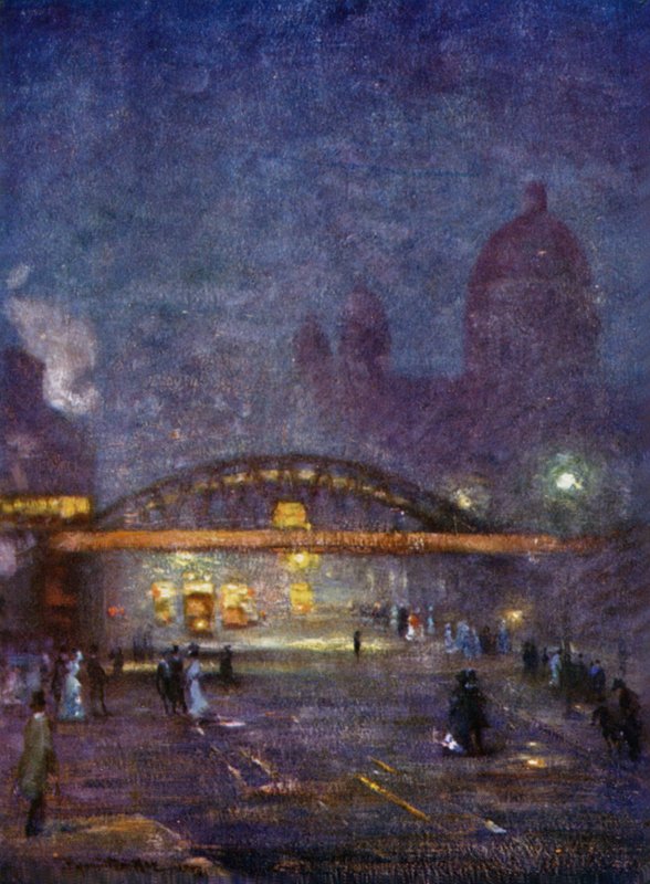 Overhead Railway fra James Street av James Hamilton Hay
