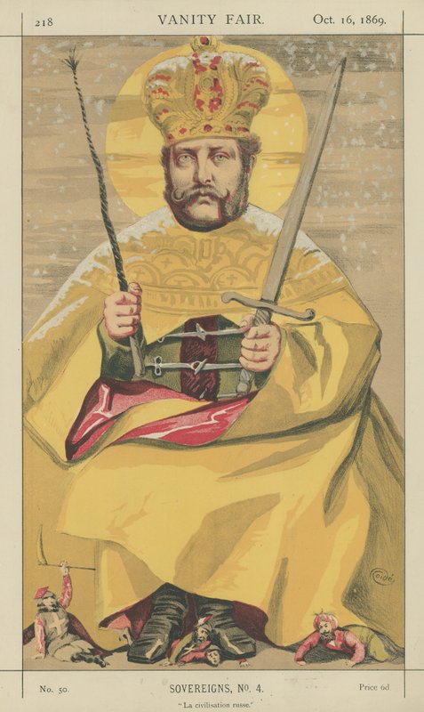 Alexander II av Russland av James Jacques Joseph Tissot